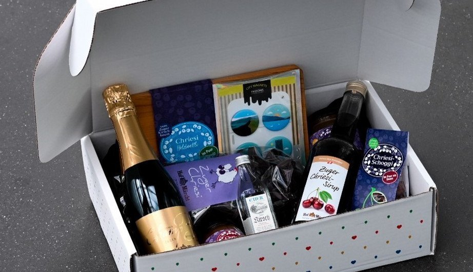 Geschenkkorb von Zug Tourismus